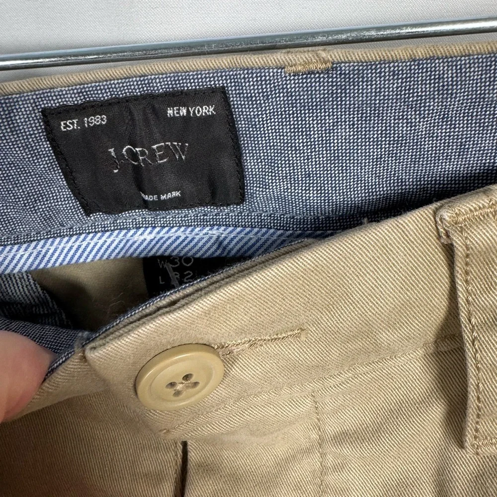 J.Crew 484 Slim-Fit Stretch Chino Pant Khaki 30/32
